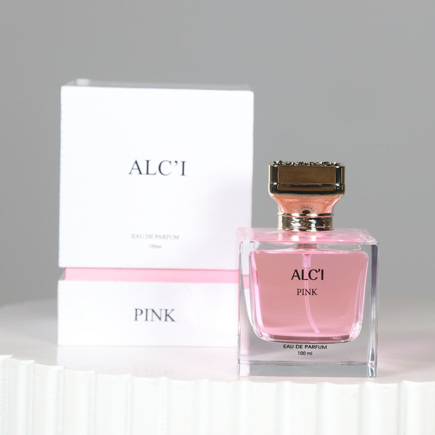 ALCI Pink Perfume – Floral & Fruity Fragrance with Peony, Lychee, and Cedarwood