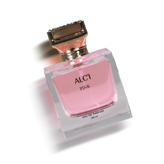 ALCI Pink Perfume – Floral & Fruity Fragrance with Peony, Lychee, and Cedarwood